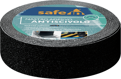 [SWDC50N] SWDC50N - rotolo antiscivolo CONFORMABLE NERO x superf.irregolari mt.18,3x50 h.