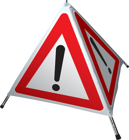 [TS801] TS801 - Tendalino l.cm.80 con simbolo ALTRI PERICOLI