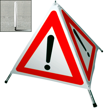 [TS901] TS901 - Tendalino l.cm.90 con simbolo ALTRI PERICOLI