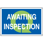 [YE2679] YE2679 - Sign information AWAITING INSPECTION