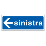 [2353] 2353 - Cartello informazione sinistra