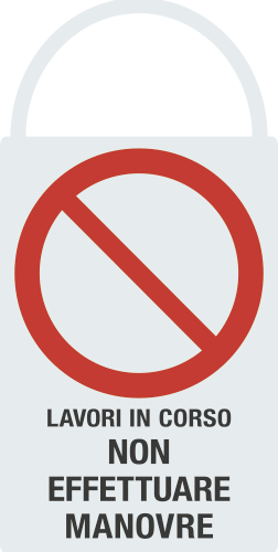 [80450] 80450 - Segnaletica  manutenzione macchinari"LAVORI IN CORSO"