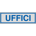 [96674] 96674 - Etichette argento UFFICI