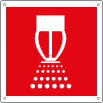 [15114X] 15114X - Cartello sicurezza sprinkler