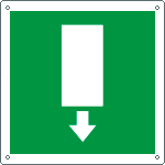 [15152X] 15152X - Cartello sicurezza uscita di emergenza