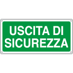 [16120XS] 16120XS - Etichetta adesiva uscita di sicurezza