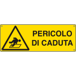 [17116K] 17116K - Cartello pericolo di caduta