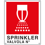 [20151WS] 20151WS - Etichetta adesiva sprinkler valvola N...