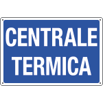 [3119S] 3119S - Etichetta adesiva CENTRALE TERMICA