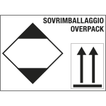[8222N] 8222N - etichetta 245x175 Overpack limited quantit