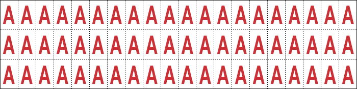 [910A] 910A - Foglio n.60 etichette adesive B/R lettera A