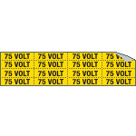 [9133C] 9133C - Foglio n.16 etichette adesive 75 VOLT