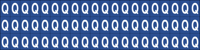 [920Q] 920Q - Foglio n.60 etichette adesive B/B lettera Q