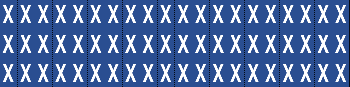[920X] 920X - Foglio n.60 etichette adesive B/B lettera X