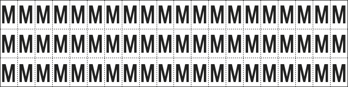 [930M] 930M - foglio n.60 etic.aut. B/N lettera M