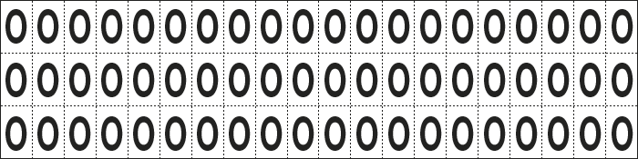 [930O] 930O - foglio n.60 etic.aut. B/N lettera O