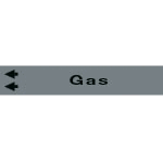 [99C650NAS] 99C650NAS - foglio da 5 etichette fondo grigio GAS sx