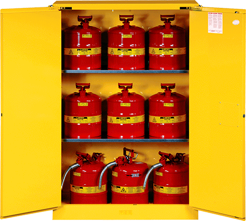 [AJ9450] AJ9450 - Armadio per liquidi infiammabili 2 porte manuali