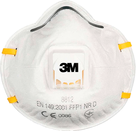 [AP8812] AP8812 - Respir. 3M 8812 FFP1 per polveri con valvola