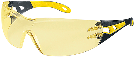 [APU2385] APU2385 - occhiale PHEOS montatura nera/gialla lente gialla