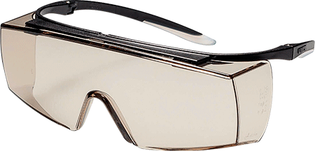 [APU6964] APU6964 - occhiale SUPER F OTG montatura nera lente marrone