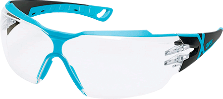 [APU9196] APU9196 - occhiale PHEOS CX2 montatura nero/celeste, lente incolore 2C 1,2