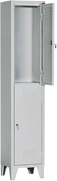 [ARB1132] ARB1132 - armadio per spogliatoi con 2 ante sovrapposte