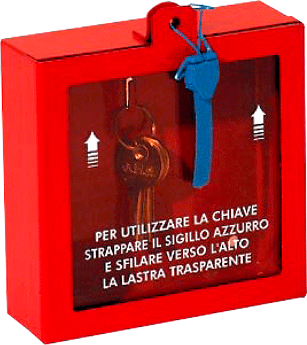[AST1212] AST1212 - Cassetta porta chiavi con sigillo di sicurezza