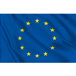 [BAE150] BAE150 - bandiera stampata Europea mm 1000x1500