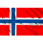[BAPES150N] BAPES150N - bandiera NORVEGIA con lavorazione mm 1000x1500