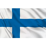 [BAPES225FN] BAPES225FN - bandiera FINLANDIA con lavorazione mm 1500x2250
