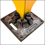 [BAR9738P] BAR9738P - base opzionale per barriera Bar9738y