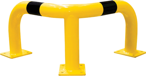 [BARV3566] BARV3566 - barriera angolare giallo/nero mm 350