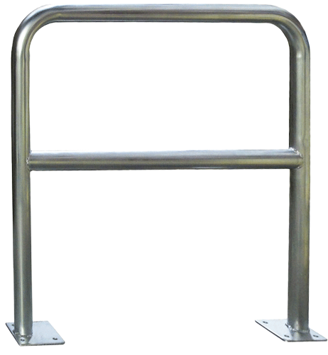 [BARV402S] BARV402S - barriera ACCIAIO con piastra di fissaggio alle basi