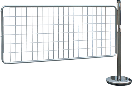 [BARVR13ES] BARVR13ES - kit estensione acciaio c.rete mm 1500x1000 h per BARVR13S
