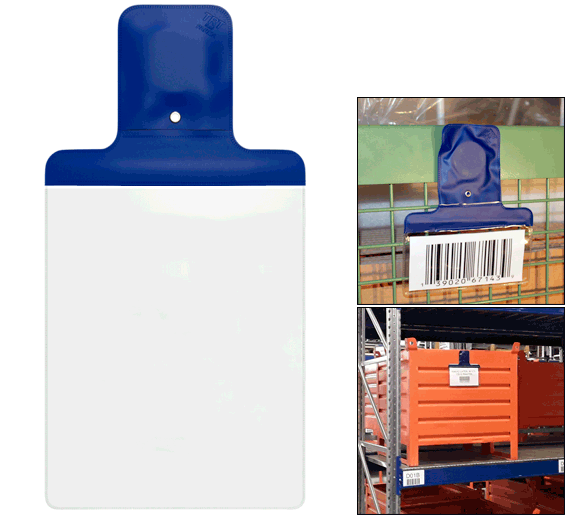 [BUSTA4VB] BUSTA4VB - busta magnetica per documenti formato A4 verticale colore blu