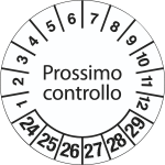 [CBC40024] CBC40024 - fg.da 10 bollini identificaz.PROSS.CONTR