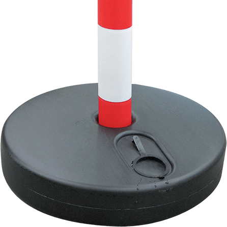 [CN95] CN95 - Sola base rotonda riempibile in plastica