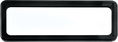 [CNC3512] CNC3512 - Cornice portacartello polietilene nera