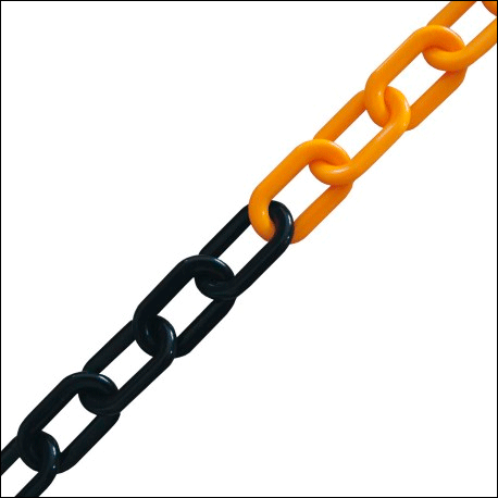 [CP1032] CP1032 - Catena plastica colore giallo/nero