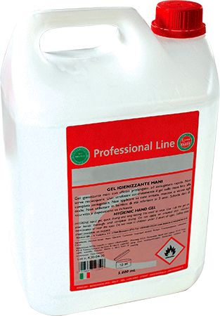 [CRAP355] CRAP355 - gel sanificante per le mani  in tanica da 5 lt