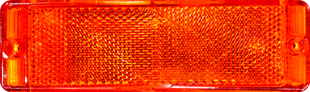 [CT22R] CT22R - Catadiottro retroriflettente 160x49 mm colore rosso