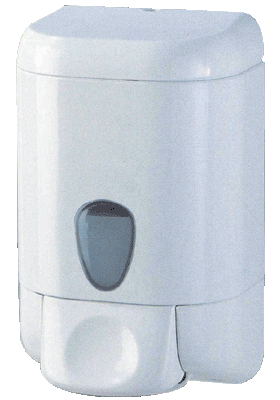 [DCC0615] DCC0615 - Dispenser per sapone liquido a parete colore bianco capacita' 1 lt