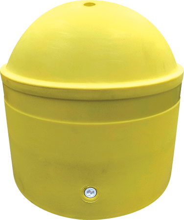 [DIST001Y] DIST001Y - Dissuasore polietilene zavorrabile e impilabile