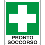 [E20101Y] E20101Y - Cartello emergenza pronto soccorso UNI ISO 7010