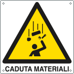 [E401101Y] E401101Y - cartello pericolo caduta materiali EN ISO 7010