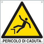 [E401301KS] E401301KS - Etichetta autoadesiva pericolo caduta EN ISO 7010