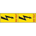 [E91512A] E91512A - foglio n. 2 etic.aut."zagaglia+230 VOLT"