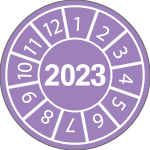 [EBC49623] EBC49623 - confezione da 250 bollini datario anno 2023