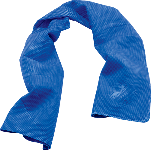 [EDS660] EDS660 - asciugamano rinfrescante colore blu 33x75 cm spessore 2 mm riutiliz.